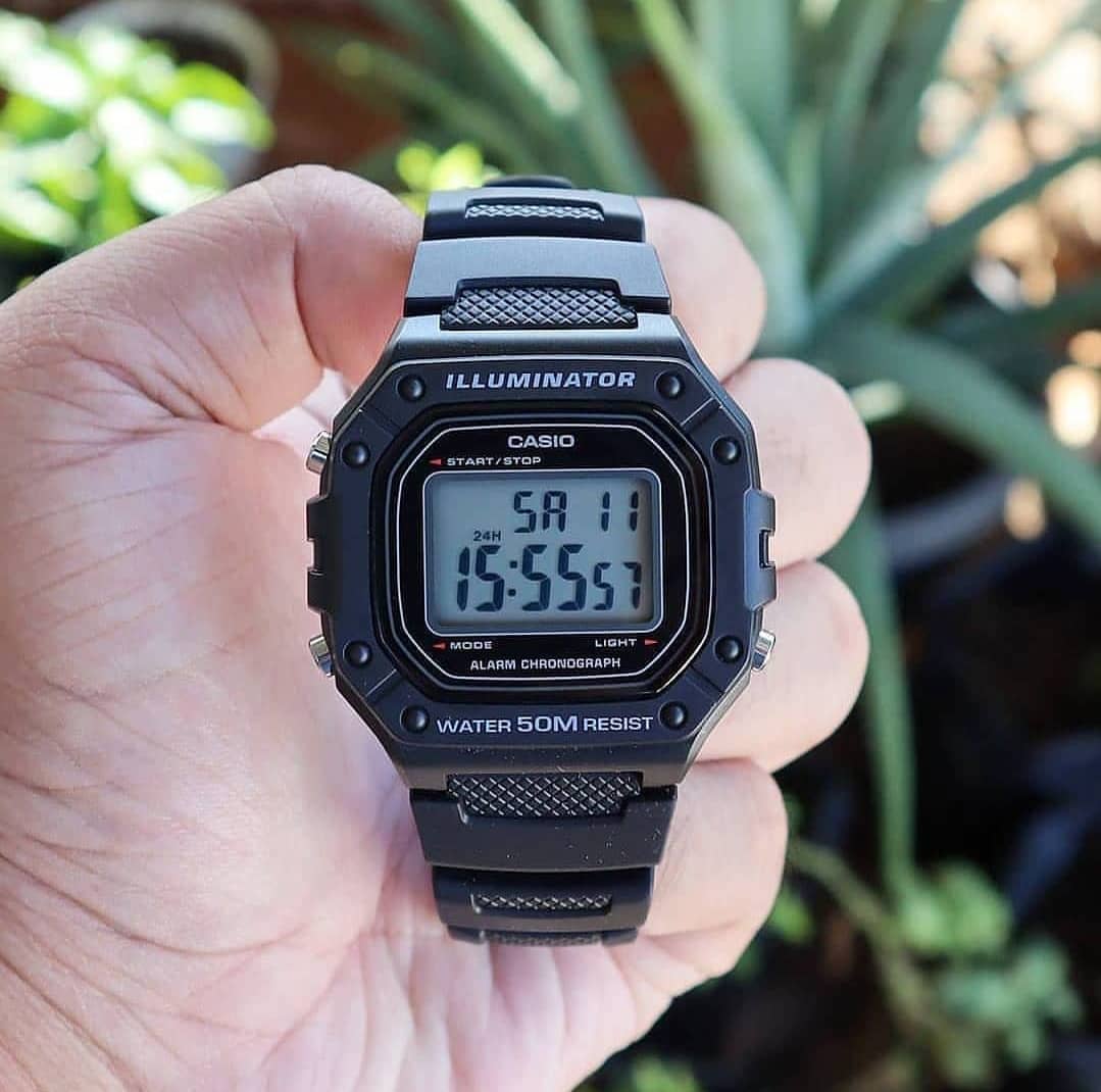 Đồng hồ Casio Nam W-218H-1A chính hãng giá rẻ - Bảo hành 1 năm - Pin trọn đời