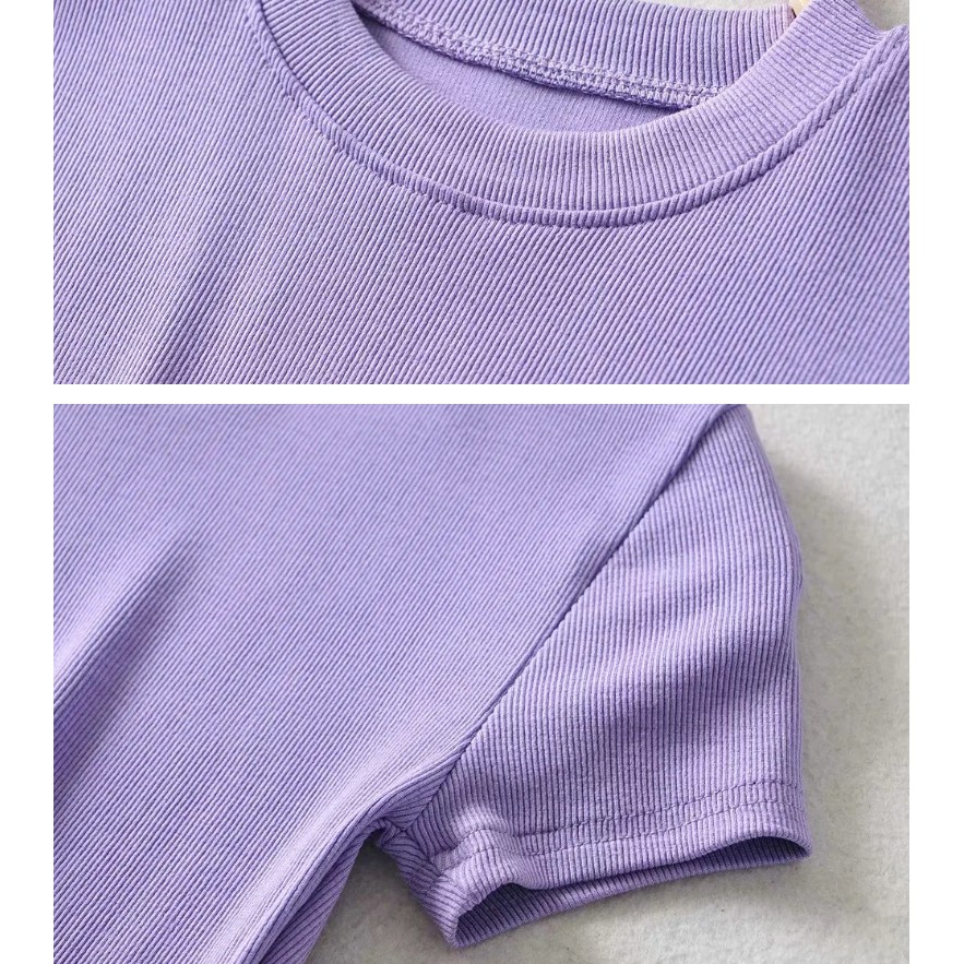 Áo croptop nữ form body tôn dáng thời trang