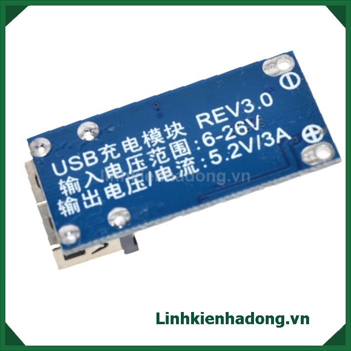 Mạch Hạ Áp 9V/12V/24V Xuống 5V Cổng USB
