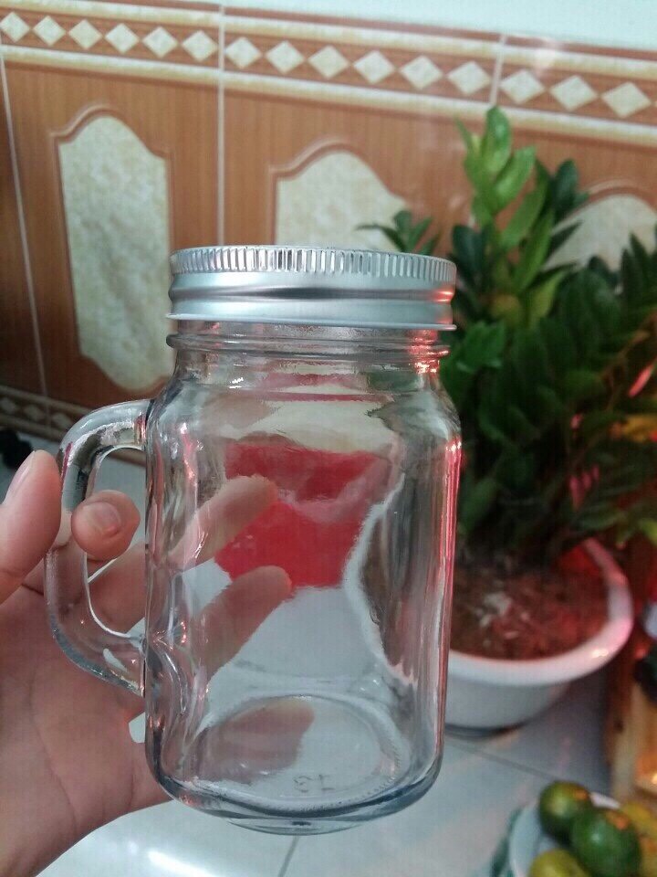 Ly quai thủy tinh cao cấp 450ml có nắp