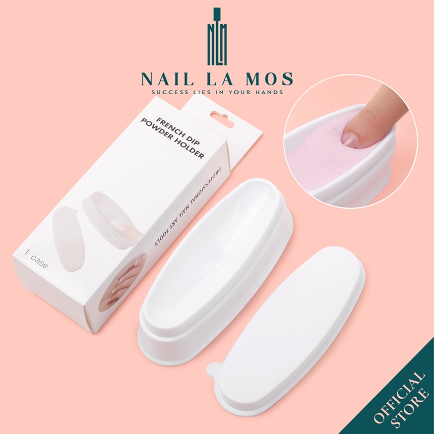 Khay đựng bột nhúng tiện lợi - khay nhúng bột nail chuyên dụng cho dân làm móng