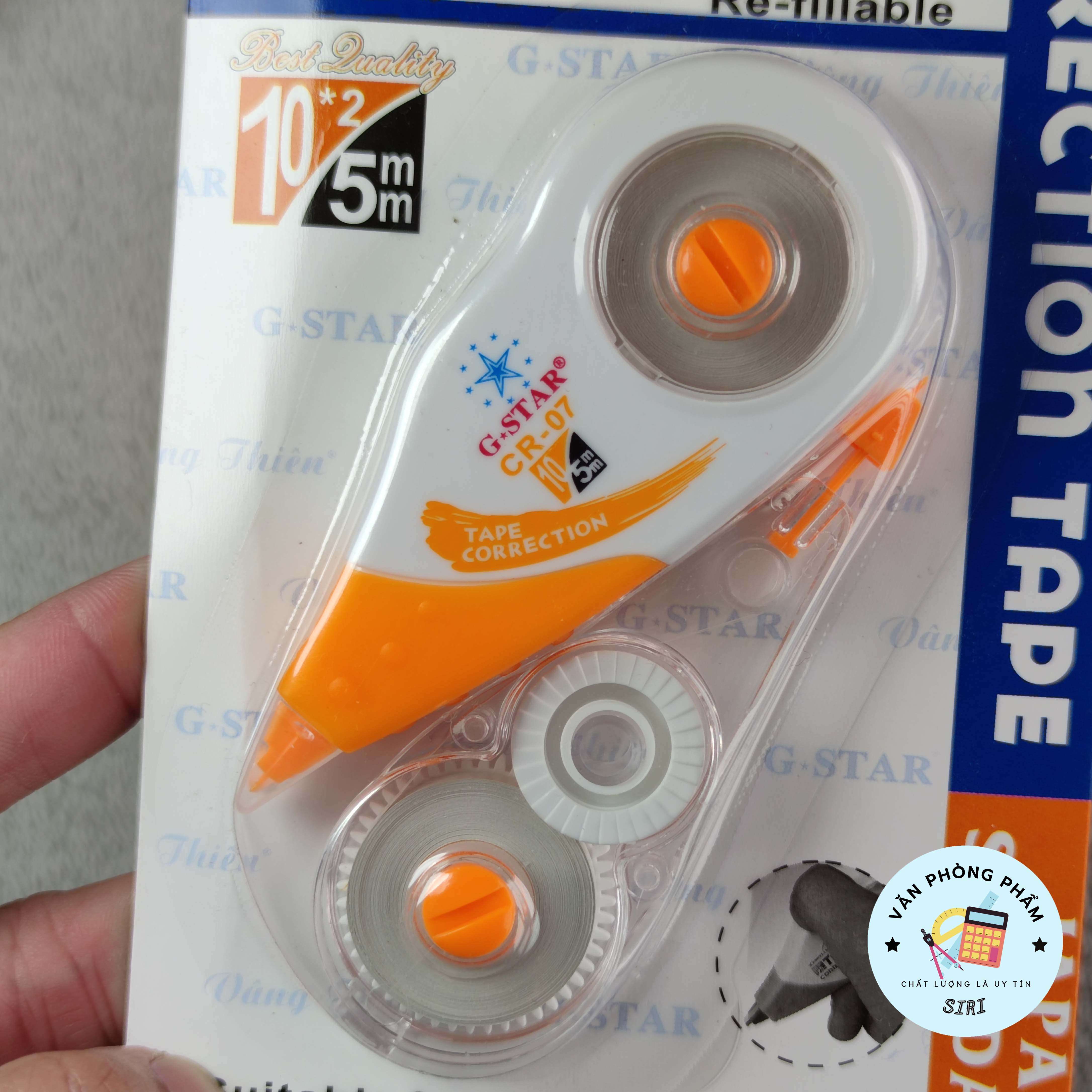 Vĩ 2 Bút xoá kéo GSTAR CR-07