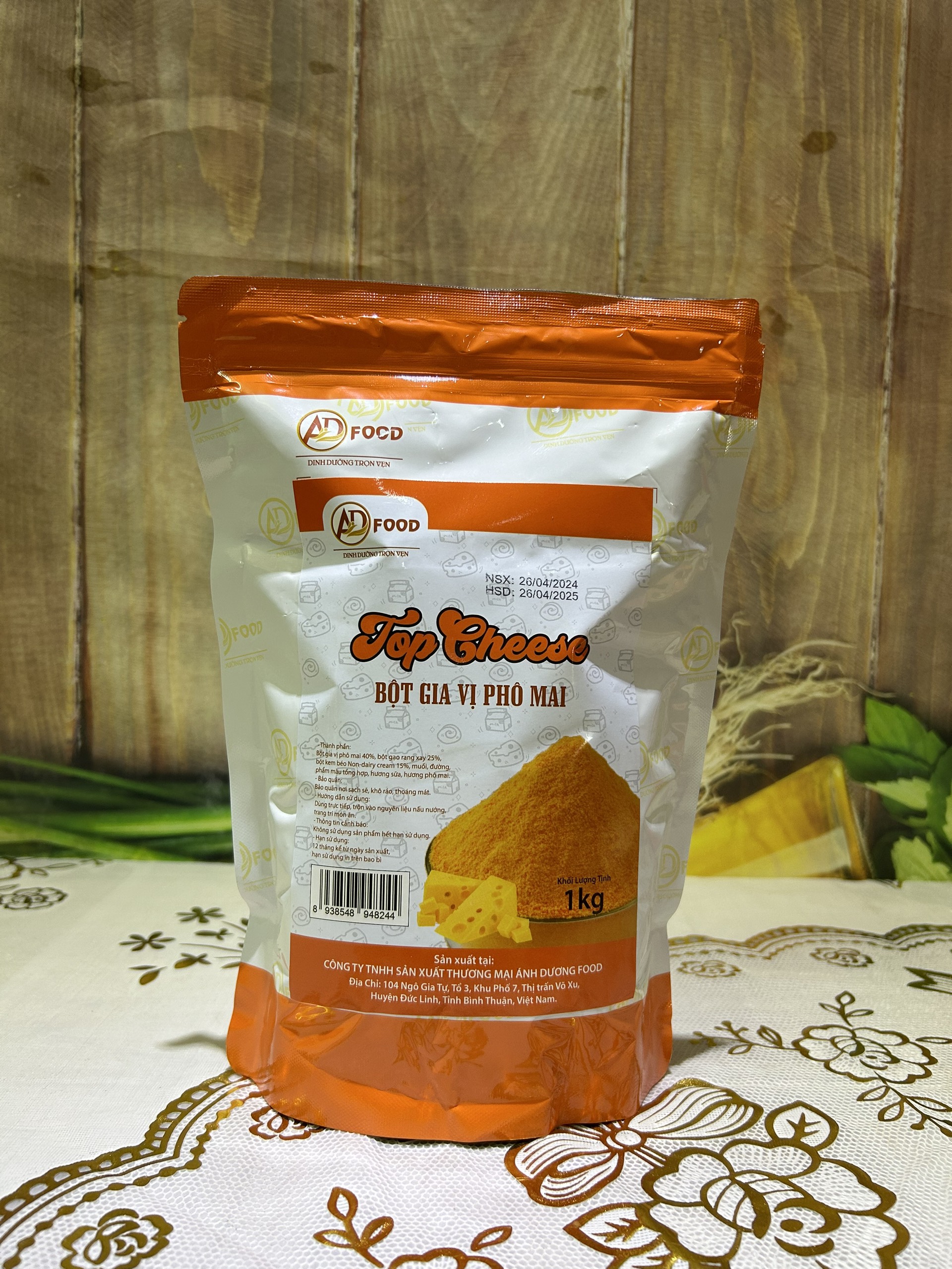 100g bột phô mai top vị ngọt