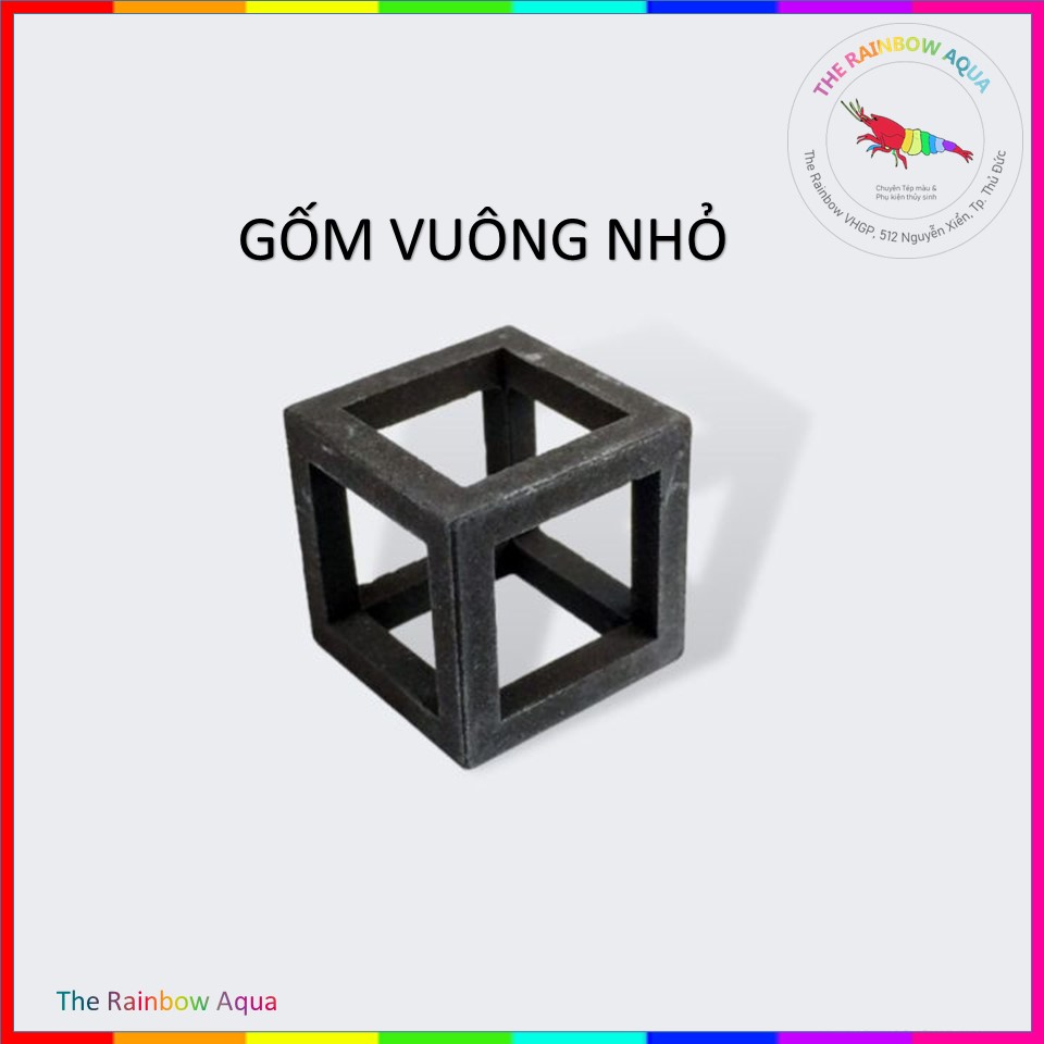 Đồ chơi Tép Cảnh, gốm trang trí hồ Tép, cá (nhiều loại)