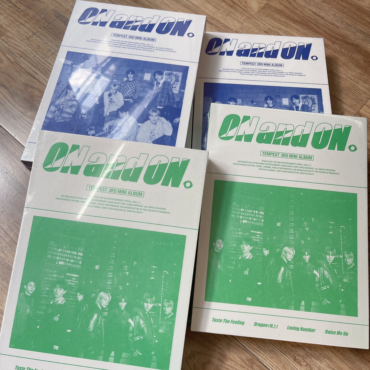 Album TEMPEST - ON and ON cửa hàng Kpop