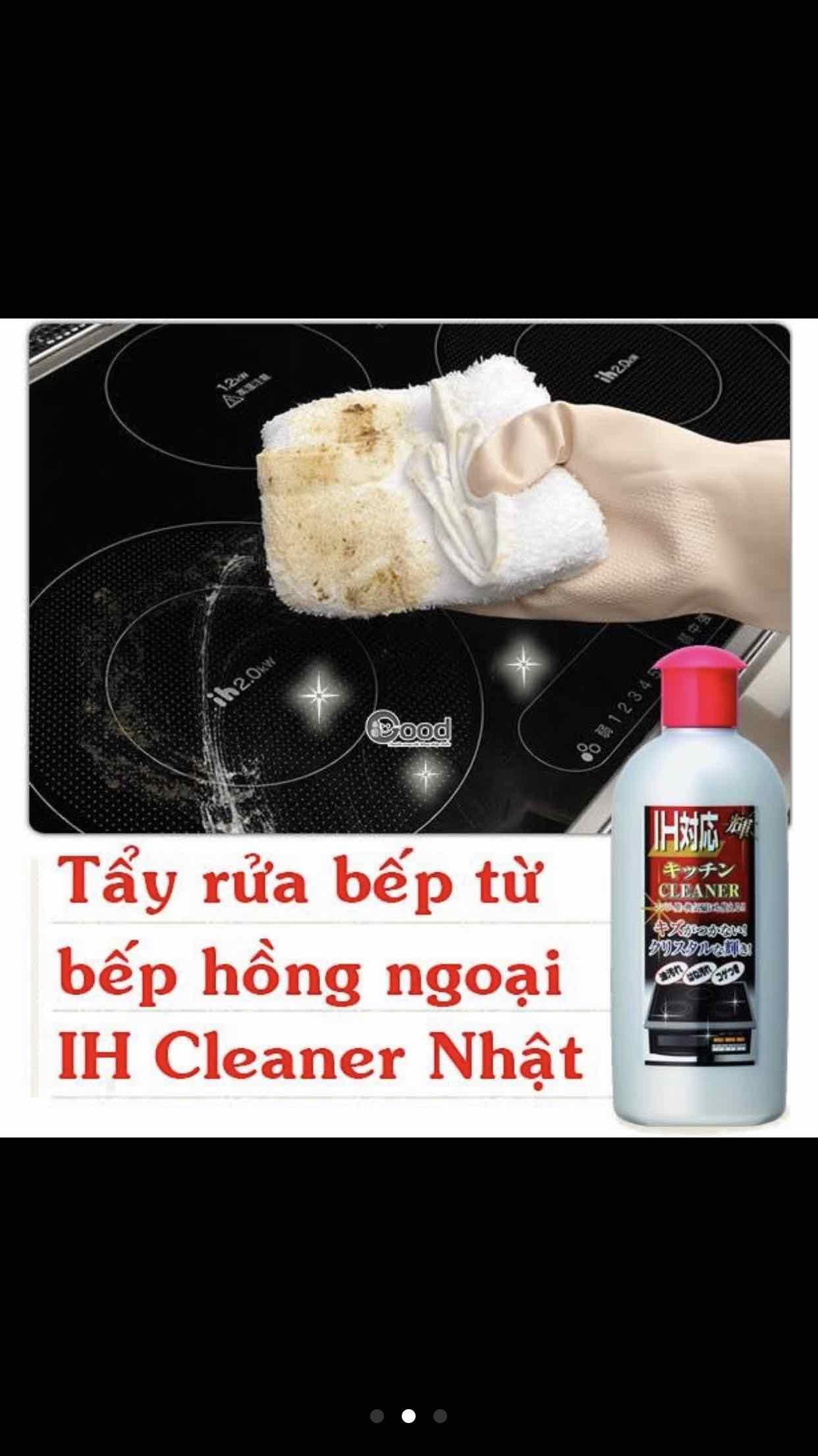 Dung dịch vệ sinh bếp từ cao cấp IH CLEANER