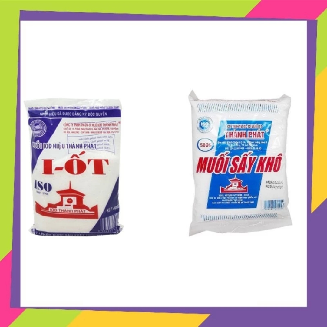 [CÓ SỈ] Muối I-Ốt / Muối Sấy Thành Phát