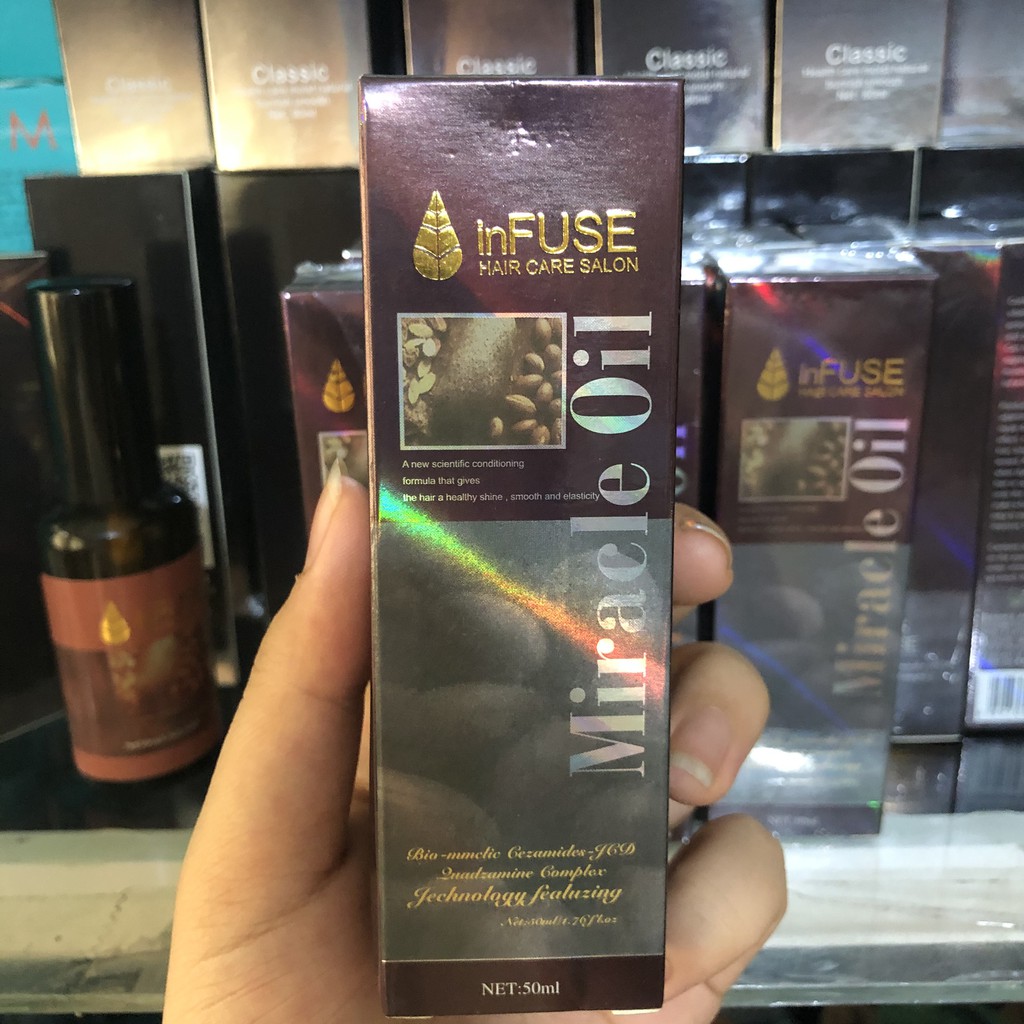 Tinh Dầu Dưỡng Tóc Cafe Macadamia Miracle Oil 50ml