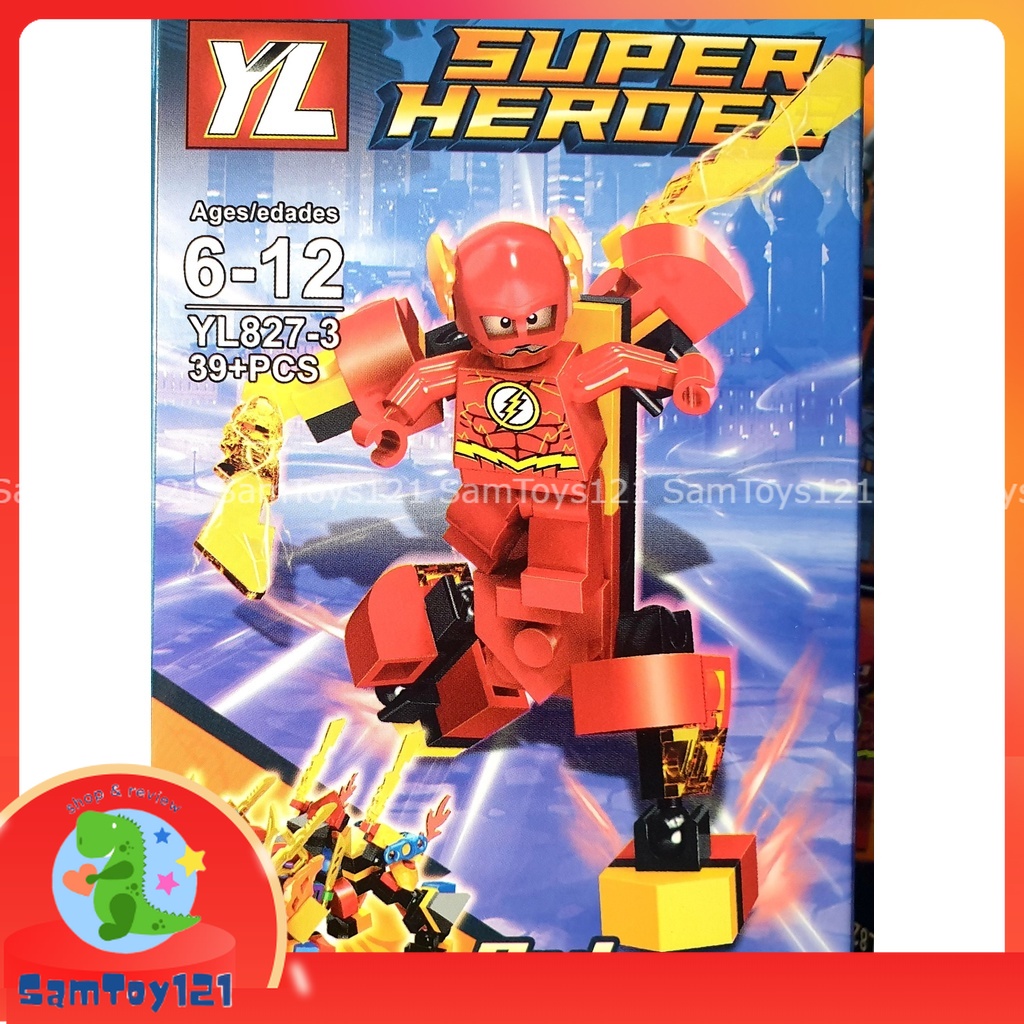 Bộ 8 mô hình lắp ráp Lego SUPER HERO dành cho bé trai