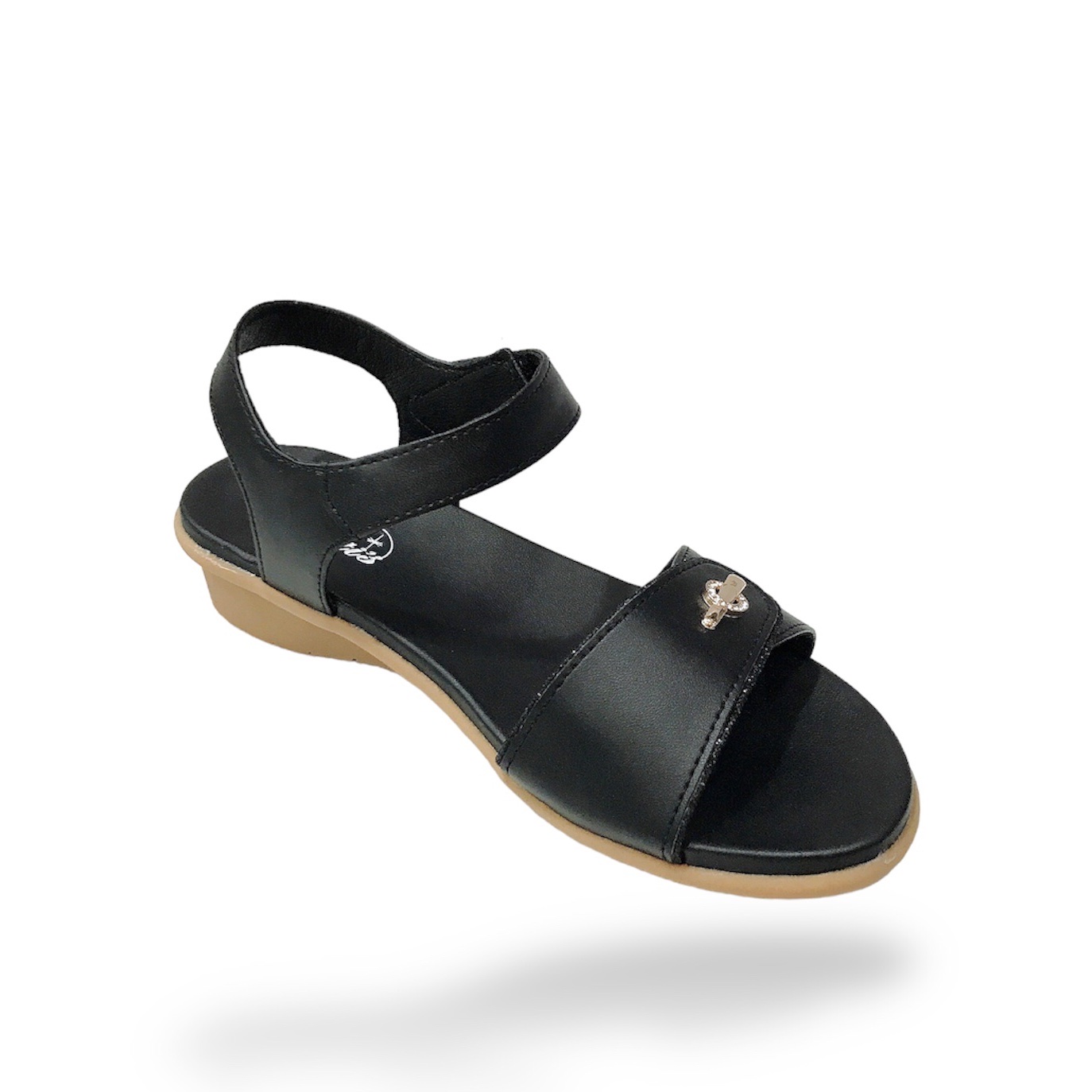 {3cm} Xăng Đan Nữ, Sandal Nữ Đẹp BRW000100KEM (size 35-39)