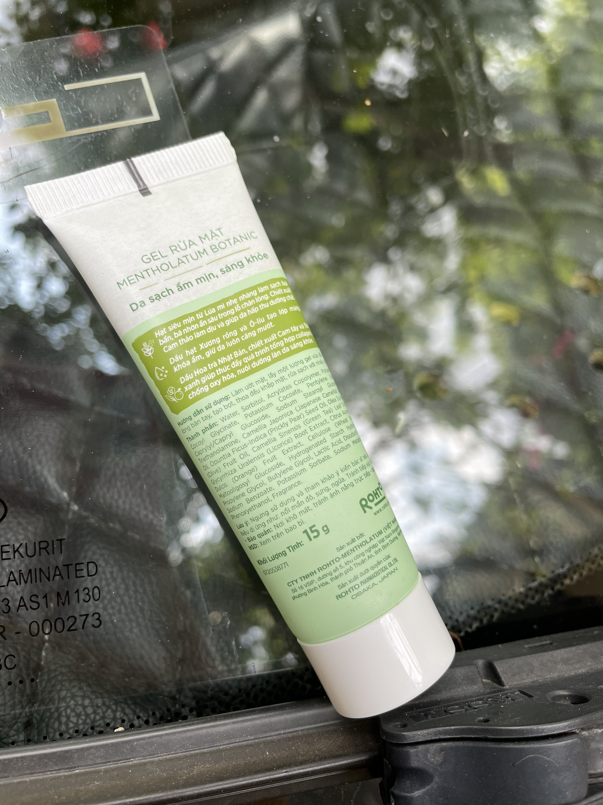 (mẫu mới) Sữa rửa mặt Botanic 10g