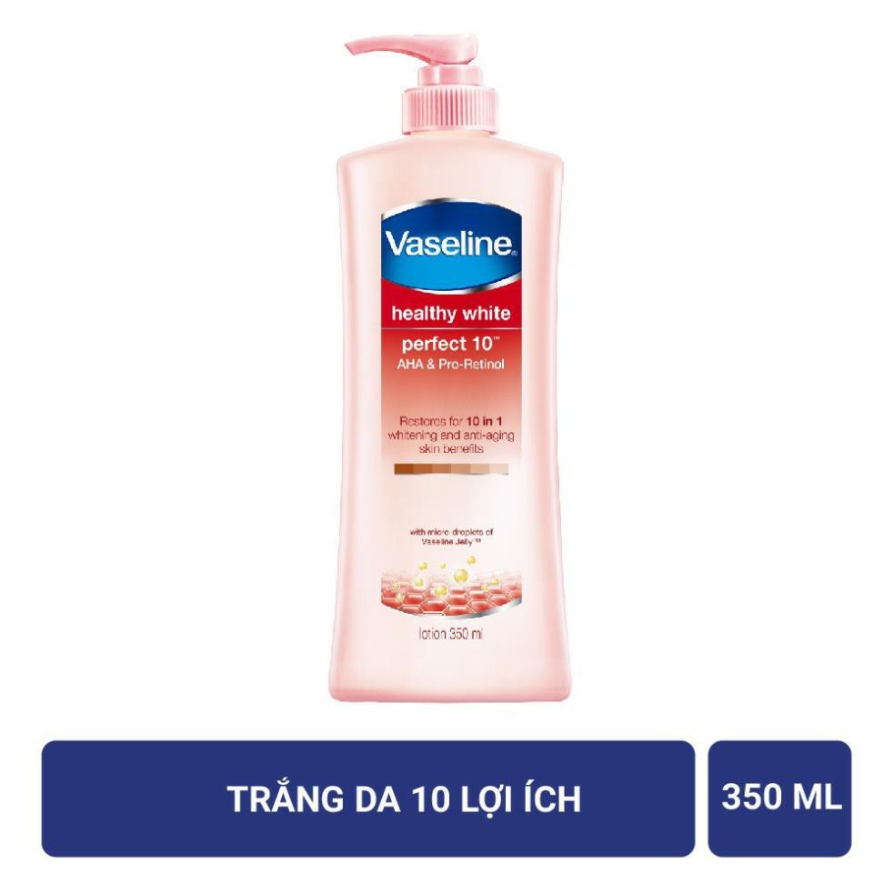 Sữa dưỡng thể trắng da Vaseline 350ml
