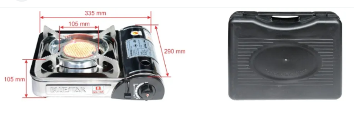 Bếp gas du lịch Bluestar NS-165C