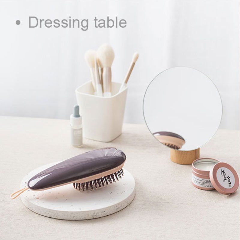 Lược chải tóc gỡ rối massage da đầu, lược chuyên dụng tạo nếp tóc suông tóc