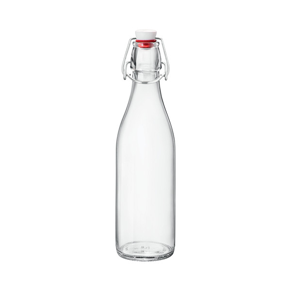 Chai thủy tinh nắp cài tròn giara - 500ml