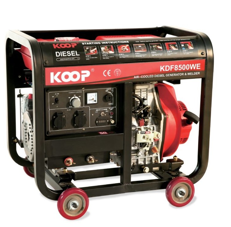 Máy Phát Hàn Chạy Dầu 2kVA Koop KDF8500WE