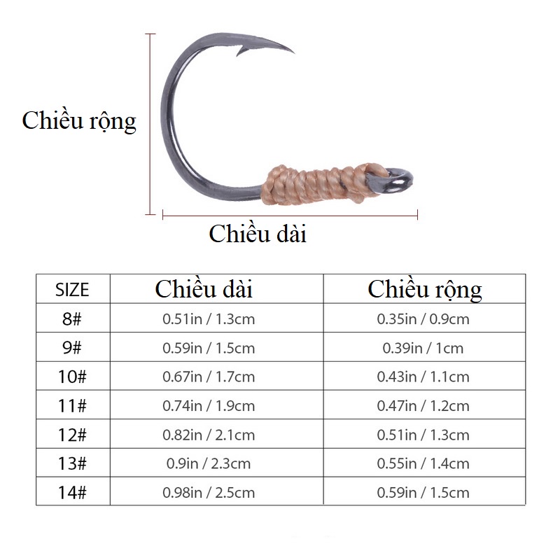 Bộ Lưỡi Câu Bom Mè Lưỡi Câu Lăng Xê Cá Mè [Hộp 2 bộ]