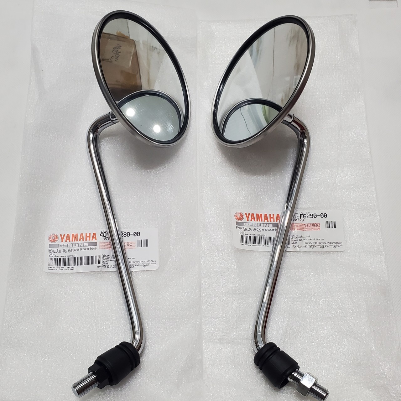 Kính - gương chiếu hậu mio classico zin chính hãng yamaha việt nam - 4d1-f6280-00 /4d1-f6290-00