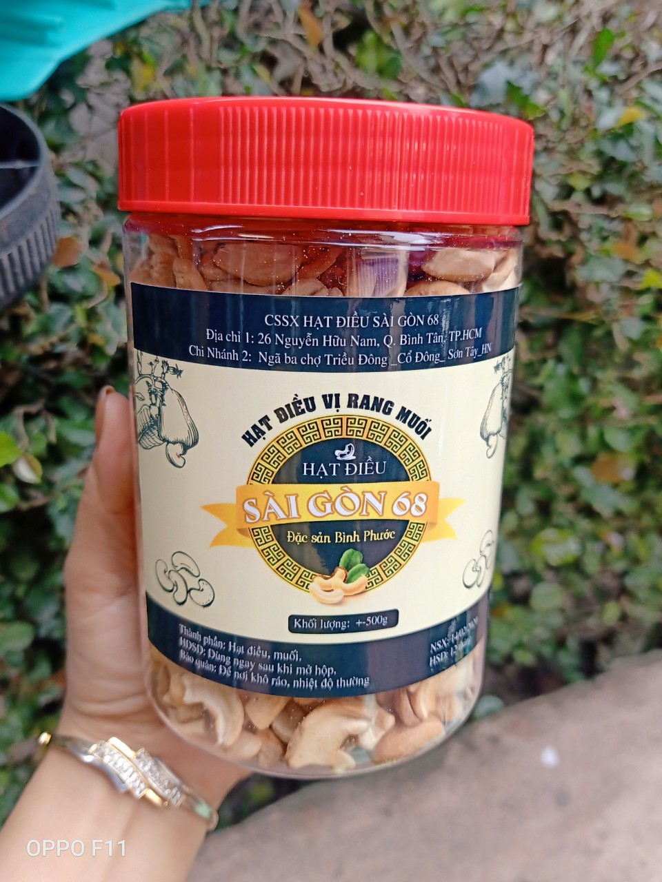 1KG HẠT ĐIỀU RANG MUỐI SẠCH VỎ- BỂ