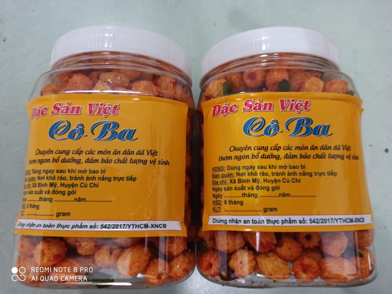 600g NUI SẤY BÒ LÁ CHANH