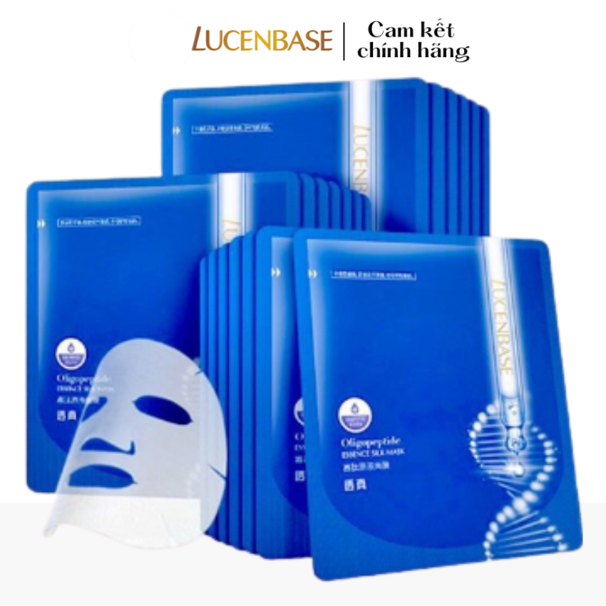lucenbase Hộp 10 miếng mặt nạ dành cho da mụn,20ml