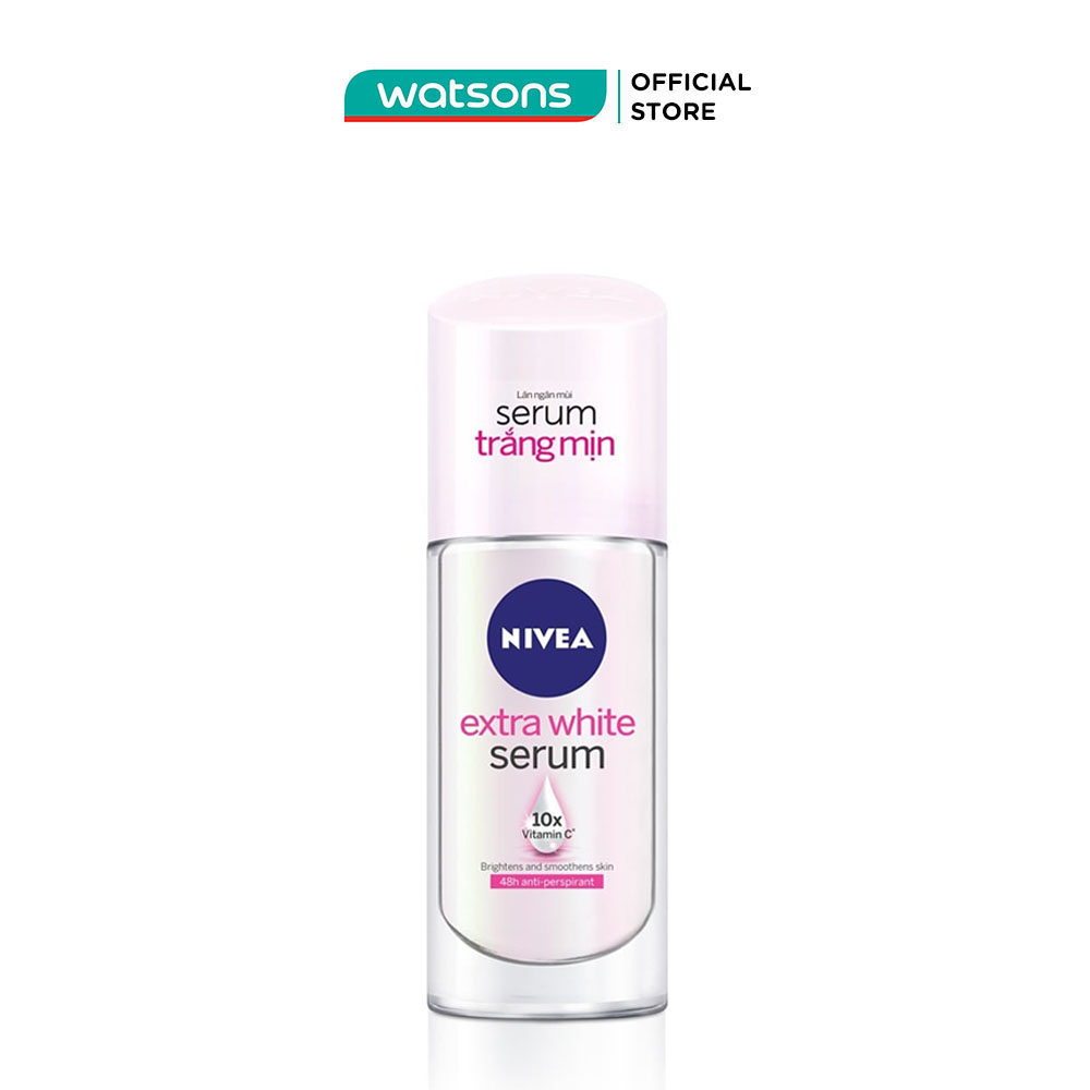 Lăn ngăn mùi nữ serum trắng mịn nivea 40ml