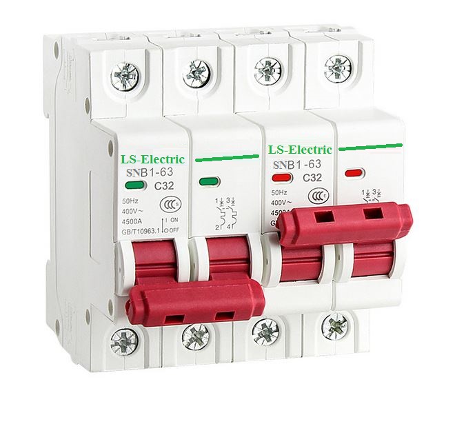 Át đảo chiều 2p 63a snb1-63 ls-electric- hàng chất lượng cao - snb1-đắt-2p-63a