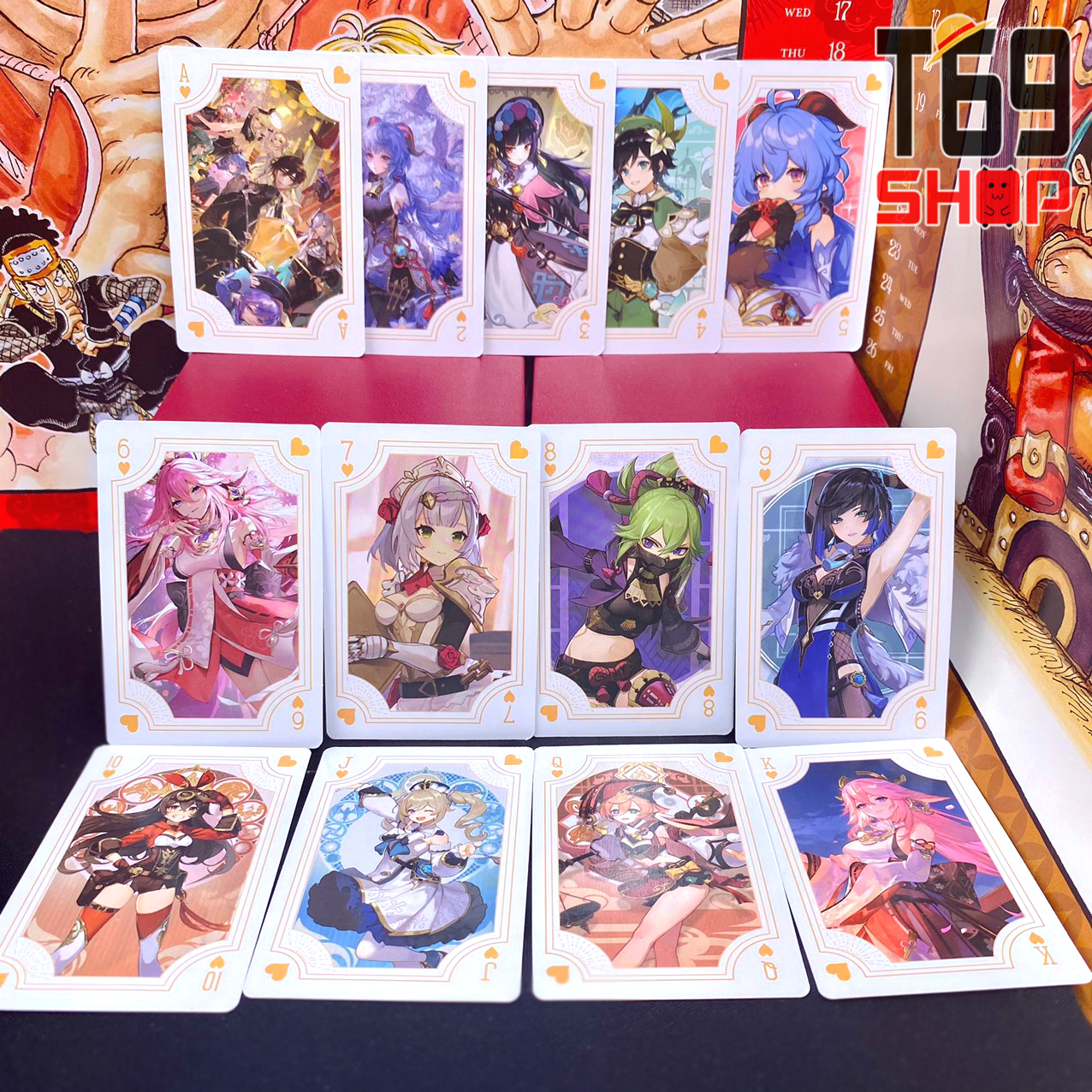 Bài tây game Genshin Impact - Mẫu 2 [T69 Shop]
