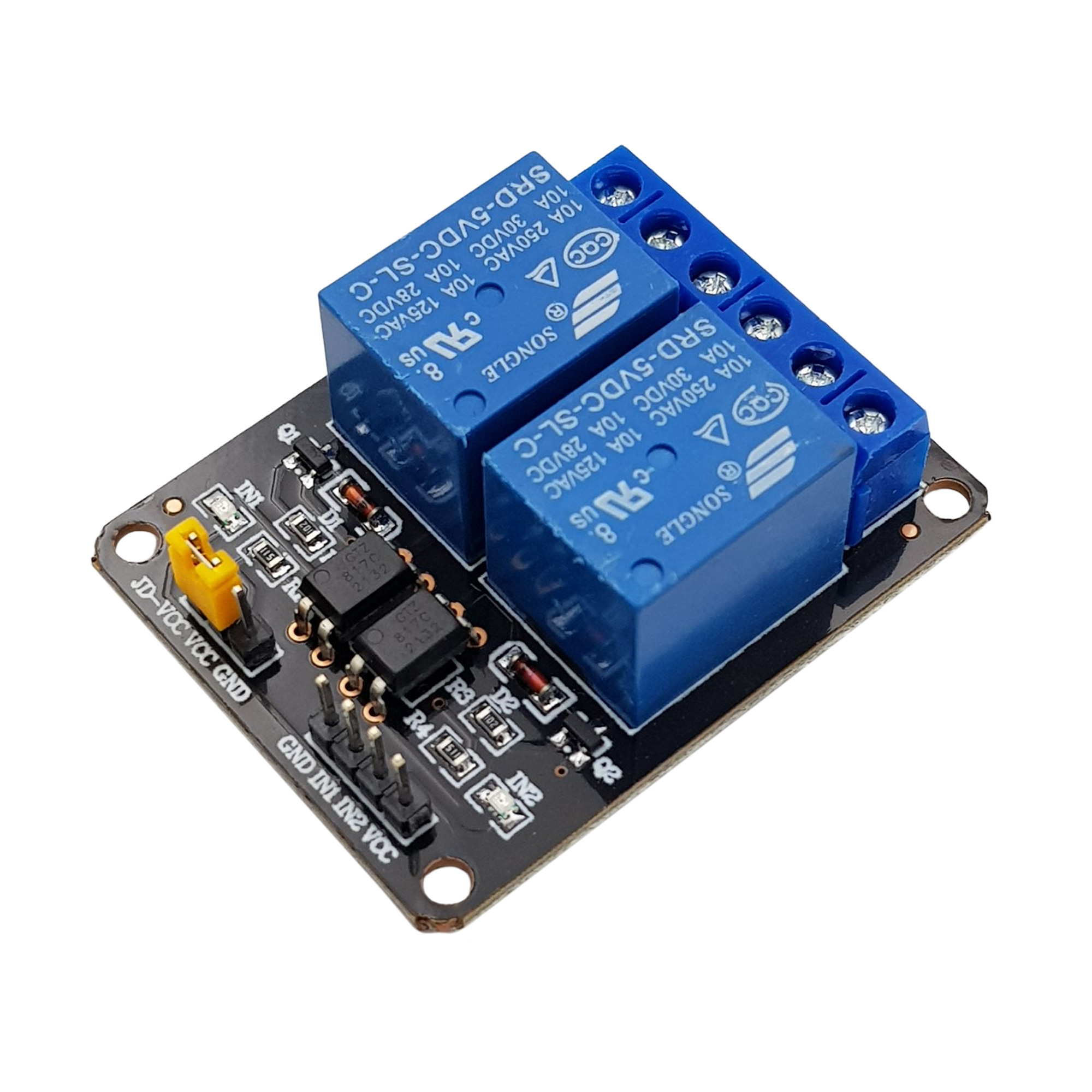 Module 2 Relay Với Opto Cách Ly (5VDC)