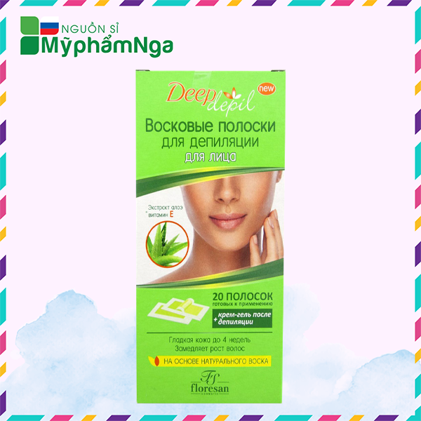 [HCM]Wax lông mặt - Wax ria mép Deep Depil