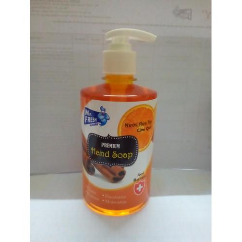 [HCM]Nước rửa tay thảo mộc Hàn Quốc quế  500ml - NRTTM