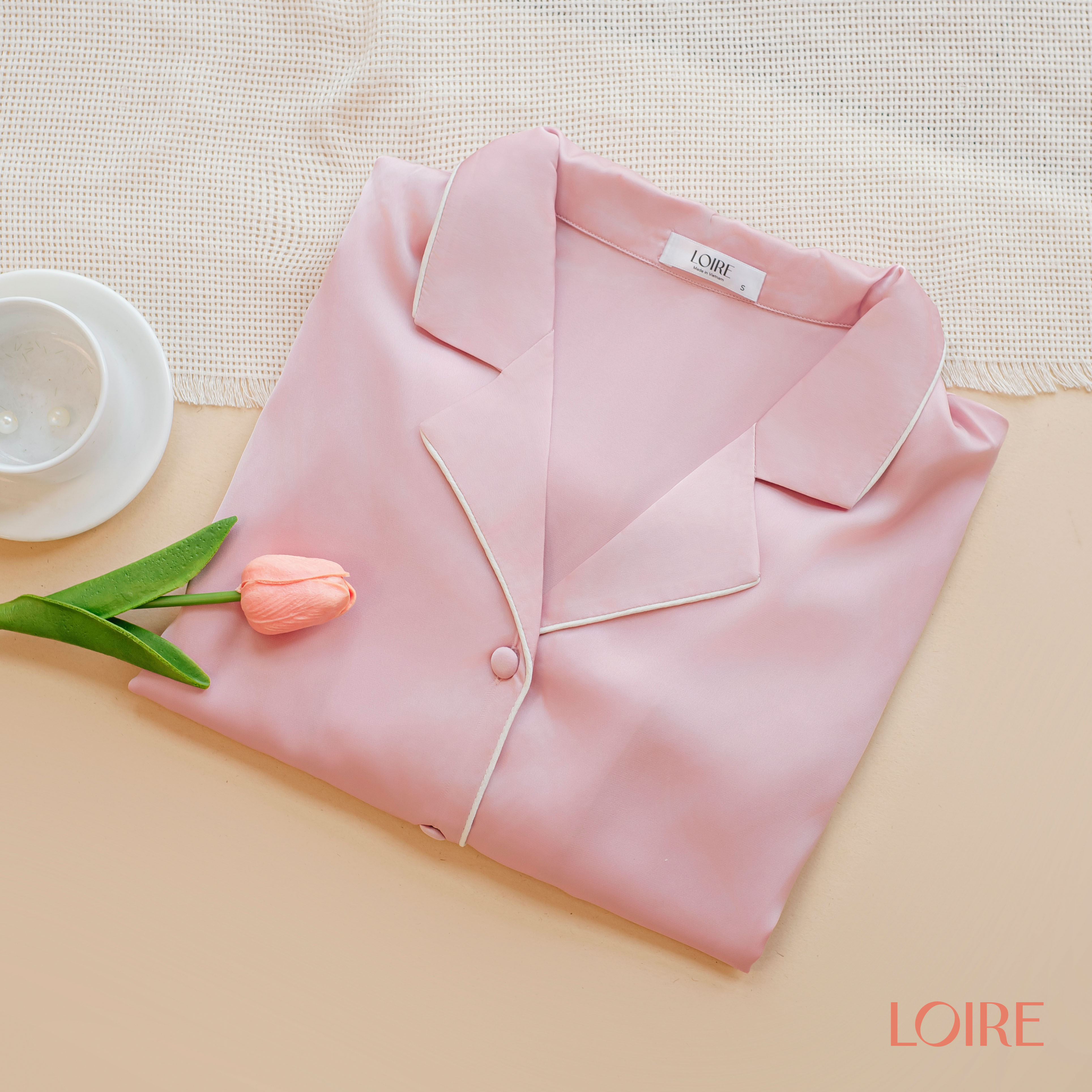Bộ Pijama Dài Basic Loirechic PDD01