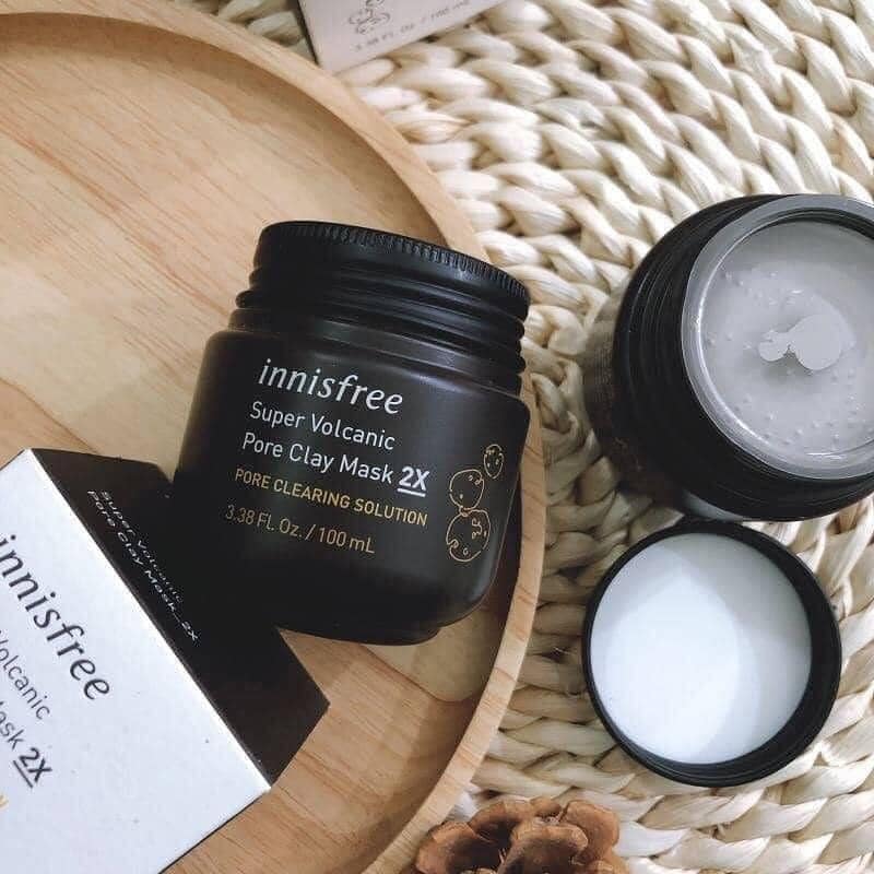 Mặt nạ đất sét Innisfree Super Volcanic Pore Clay Mask 2X