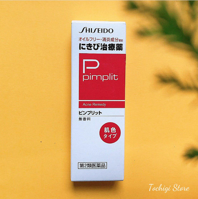 Kem ngăn ngừa mụn Shiseido Pimplit  màu đỏ