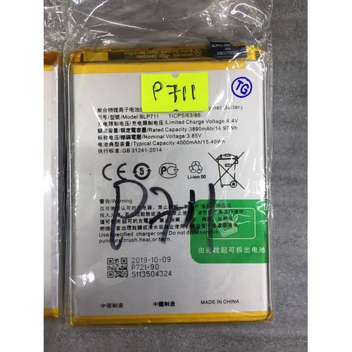 Pin Oppo A1K BLP711
