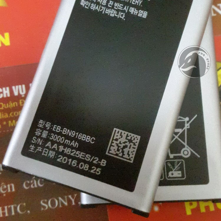 Pin SAMSUNG Note 4 (N916) 2 sim, 3000mAh - Đúng Chất lượng - BH 1 năm