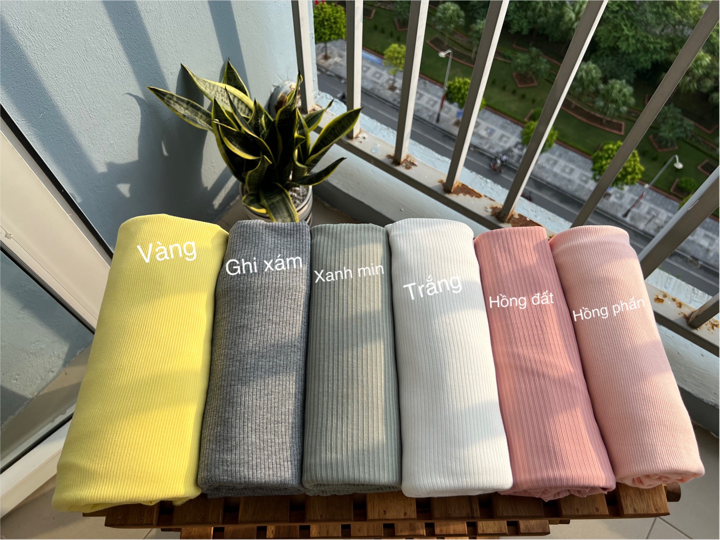 Vải thun tăm,thun gân chất đẹp mềm mịn đủ các loại mầu khổ vải 1m8