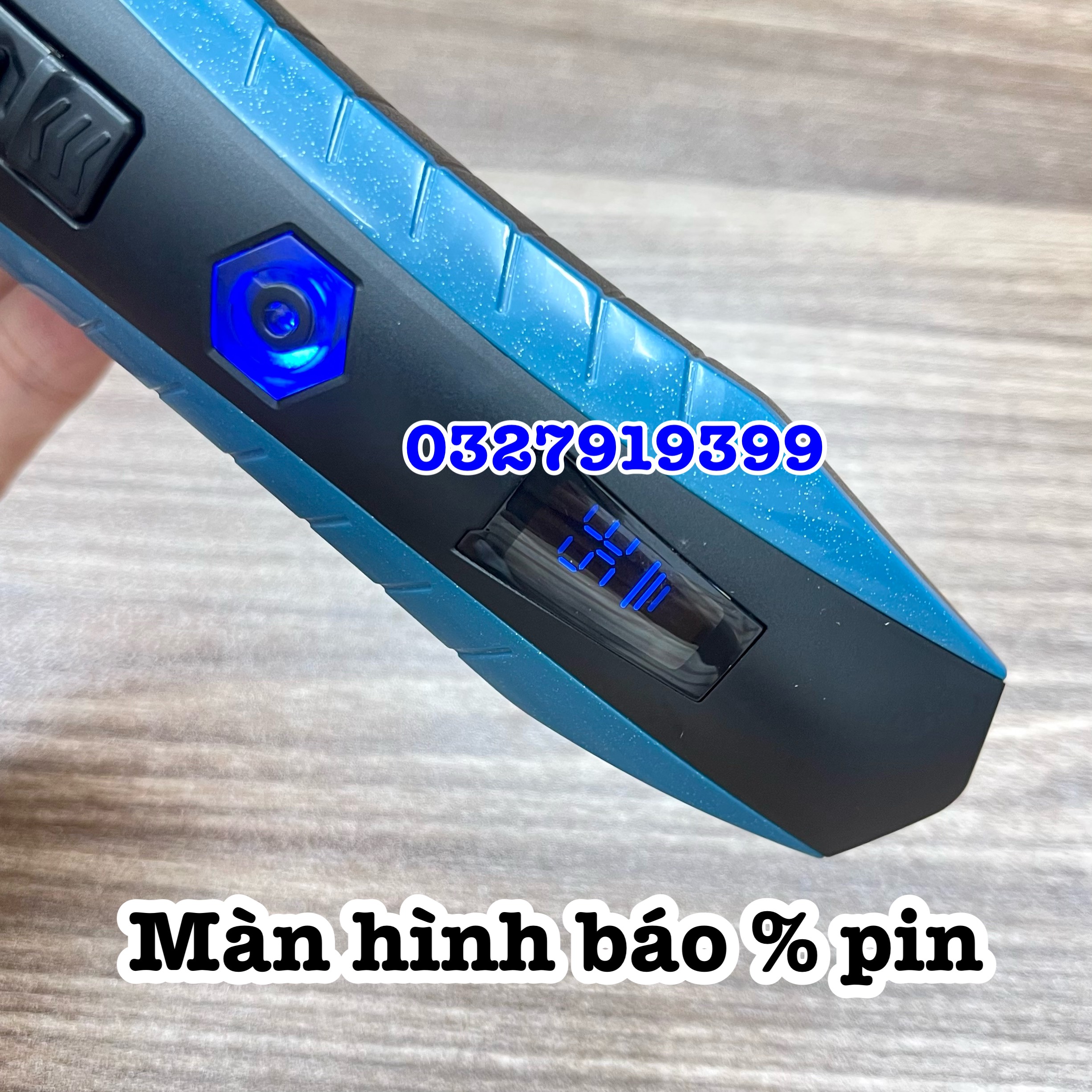 Wahl Tông Đơ Cắt Tóc Chính Hãng WAHL 2226 - Model Mới Nhất, Lưỡi Thép Cao Cấp, Màn Hình LCD, Sạc Nhanh 2,5-3 Giờ, Sử Dụng Liên Tục 260 Phút, Bộ 4 Cữ Nhựa Kèm Theo