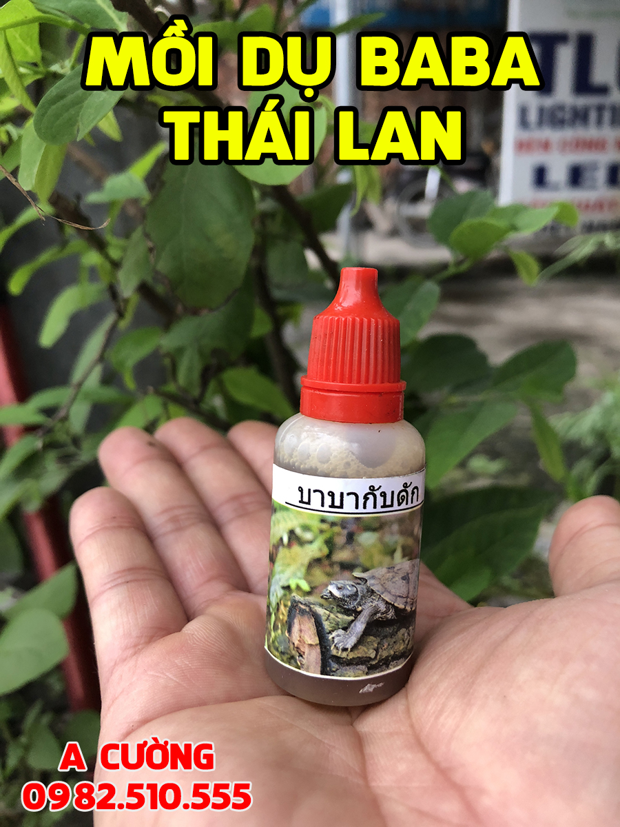 Mồi Dụ Baba - Thái Lan Siêu Nhậy 20ml