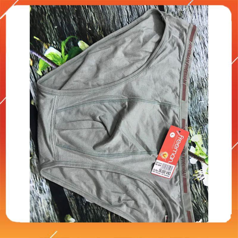 Freeman - Quần lót nam, MS 6040[hình thật] thun lụa