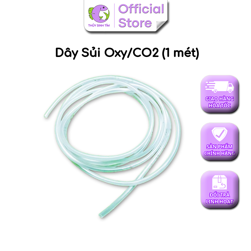 Dây Tuyo Đục - Dây Sủi Oxy/CO2 (1m)