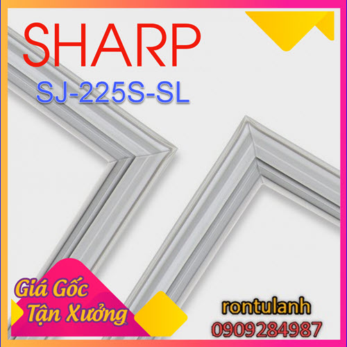 Ron tủ lạnh sharp model sj-225s-sl