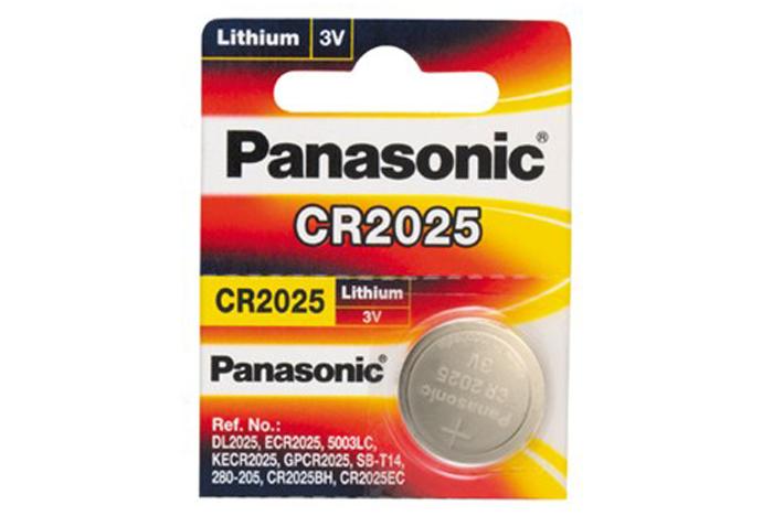 Vỉ 5 viên Pin nút PANASONICE 3V CR-2025/5BN