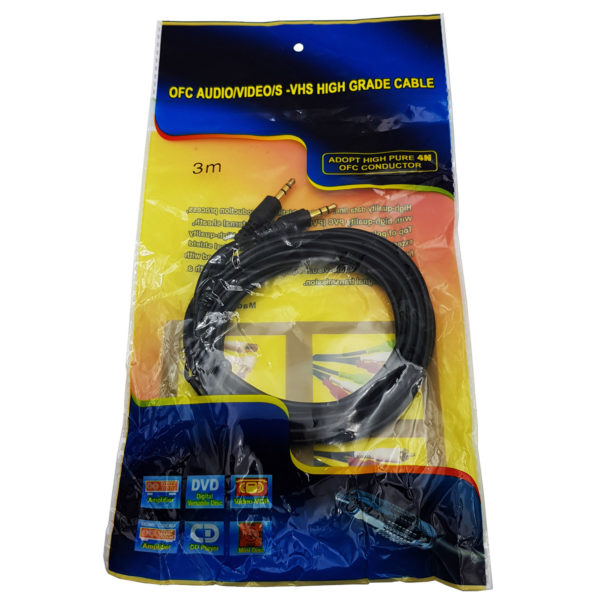 Dây loa 2 đầu 3.5mm dài 1.5m