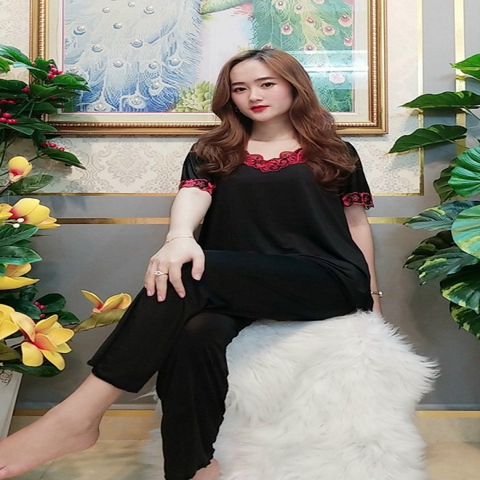 Đồ bộ nữ thun lạnh quần dài FreeSize