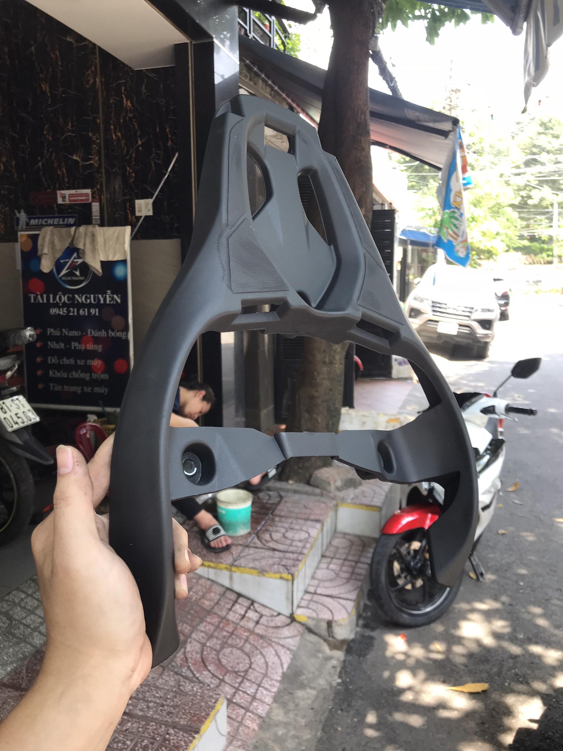 TAY DẮT KIỂU SH Ý CHO HONDA VISION