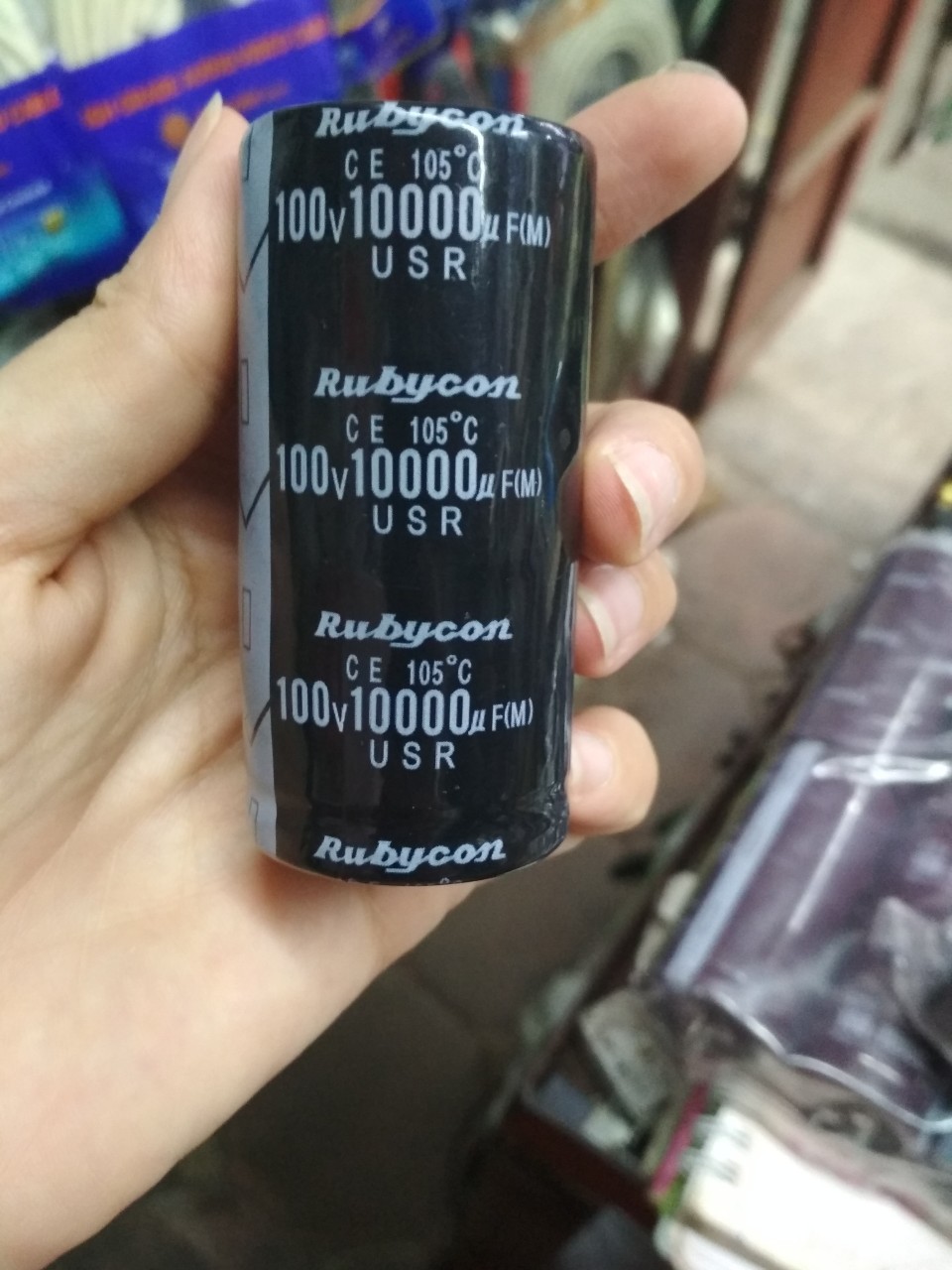 Tụ Rubycon 100V10000mF