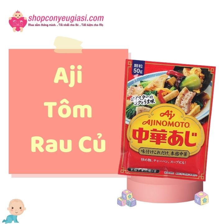 Hạt nêm Ăn Dặm Cho Bé - Nội Địa Nhật Bản