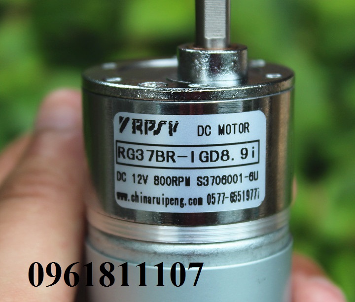 Motor giảm tốc 12v 800 vòng