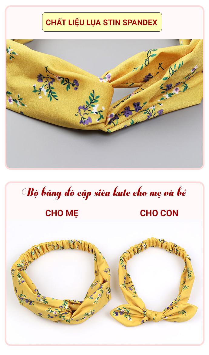 Băng đô đội đầu cho mẹ và bé -G32BD36